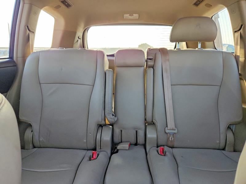 62005866 :رقم المزاد ، 5TDYK3EH9AS004950 vin ، 2010 Toyota Highlander مزاد بيع