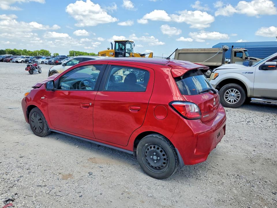 2021 Mitsubishi Mirage მანქანა იყიდება აუქციონზე, vin: ML32AUHJXMH011396, აუქციონის ნომერი: 59648686
