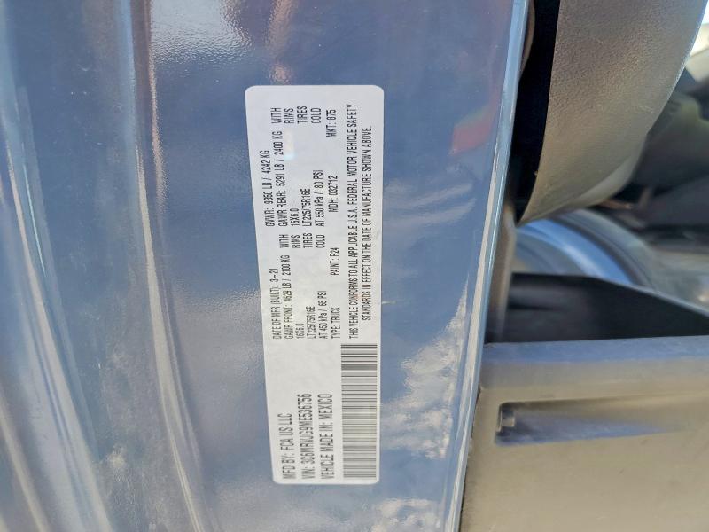 Aukcja sprzedaży 2021 Ram Promaster 3500, vin: 3C6MRVJG9ME536756, numer aukcji: 57962086