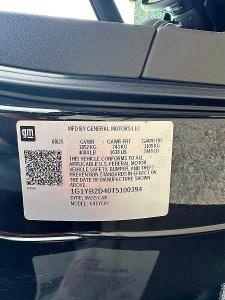 61070116 :رقم المزاد ، 1G1YB2D40T5100394 vin ، 2026 Chevrolet Corvette مزاد بيع