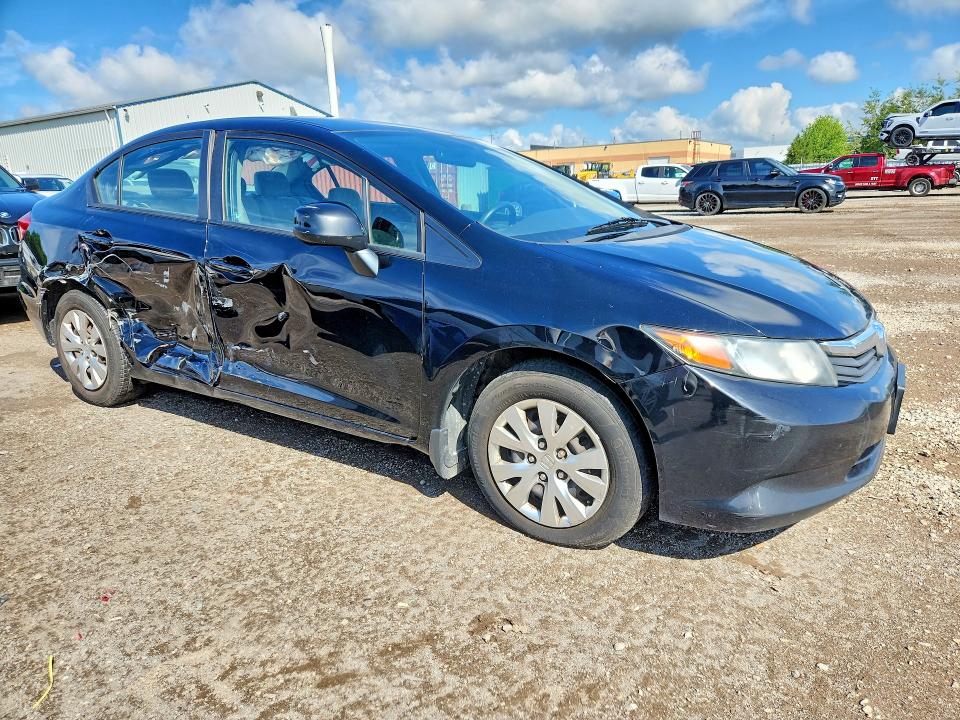 Продаж на аукціоні авто 2012 Honda Civic, vin: 2HGFB2F42CH104582, номер лоту: 60195746