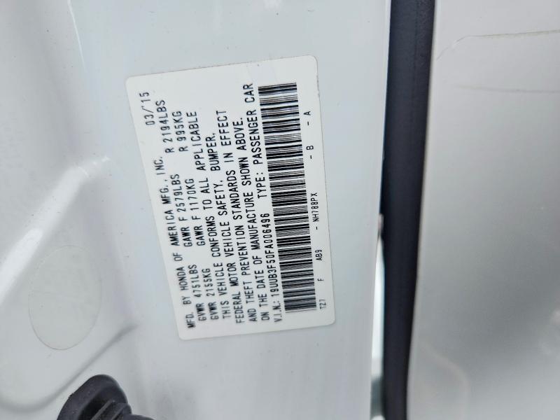Aukcja sprzedaży 2015 Acura Tlx, vin: 19UUB3F50FA006496, numer aukcji: 59789036