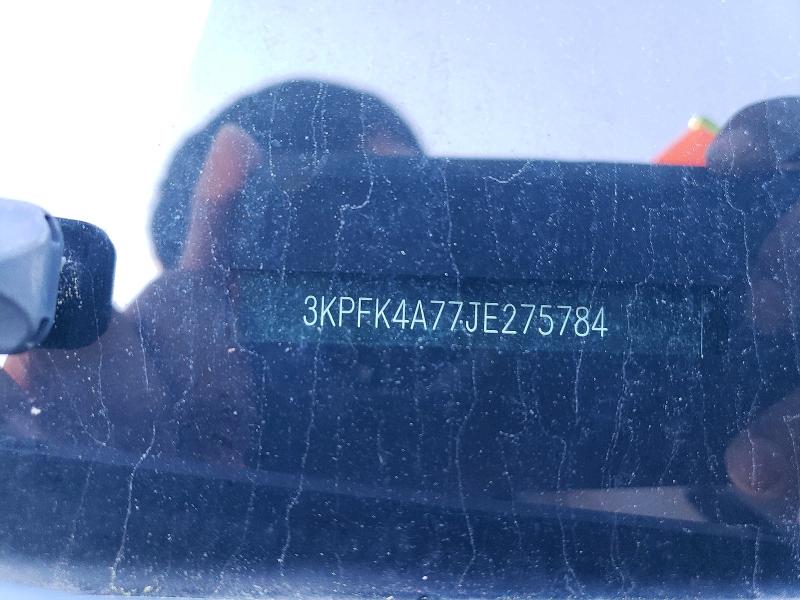 57438466 :رقم المزاد ، 3KPFK4A77JE275784 vin ، 2018 Kia Forte مزاد بيع