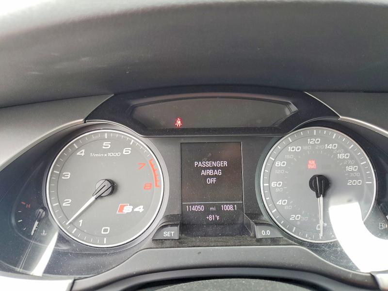 Продаж на аукціоні авто 2012 Audi S4, vin: WAUMGAFL7CA074452, номер лоту: 59707986