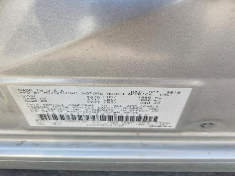 Aukcja sprzedaży 2011 Mitsubishi Galant, vin: 4A32B3FF4BE014485, numer aukcji: 85962705