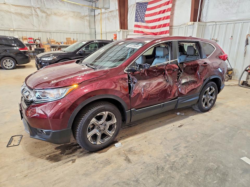 Auction sale of the 2019 Honda Cr-v, vin: 5J6RW2H83KL011677, lot number: 59725636