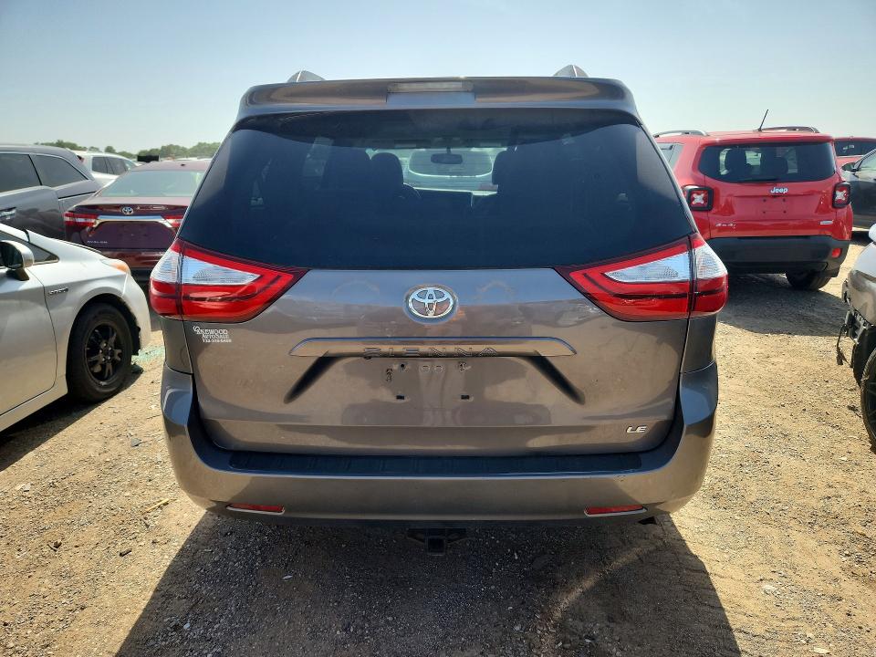Auction sale of the 2015 Toyota Sienna, vin: 5TDKK3DCXFS613015, lot number: 59096566