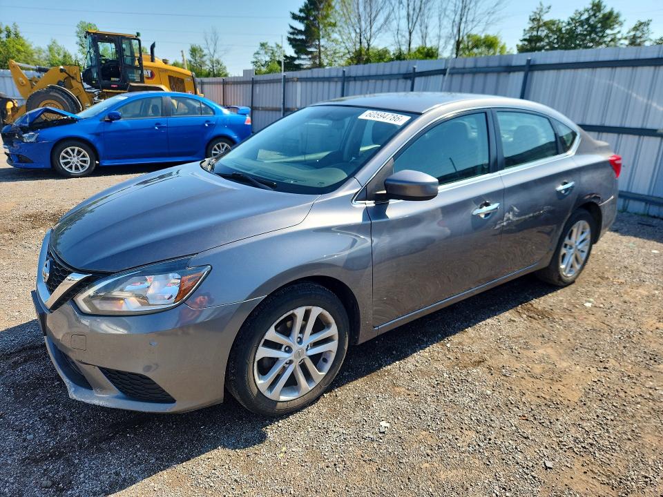 60594786 :رقم المزاد ، 3N1AB7APXJY279616 vin ، 2018 Nissan Sentra مزاد بيع