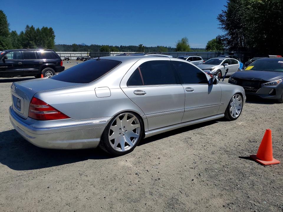 Aukcja sprzedaży 2001 Mercedes-benz S, vin: WDBNG75J21A222254, numer aukcji: 61184236