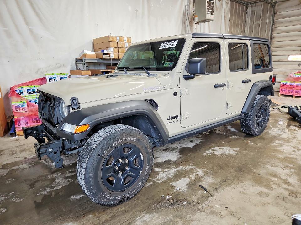 Продажа на аукционе авто 2022 Jeep Wrangler Unlimited, vin: 1C4HJXDG5NW227530, номер лота: 60251416