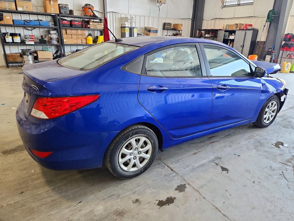 60003666 :رقم المزاد ، KMHCT4AE1EU703463 vin ، 2014 Hyundai Accent مزاد بيع