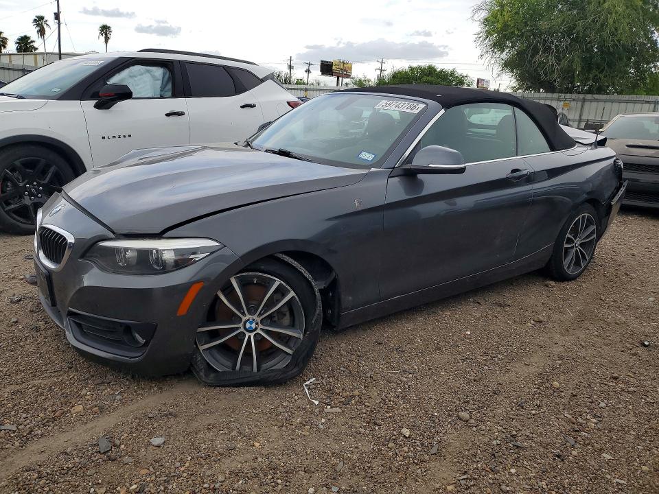 2018 Bmw 230i მანქანა იყიდება აუქციონზე, vin: WBA2M7C55JVD51729, აუქციონის ნომერი: 59743786