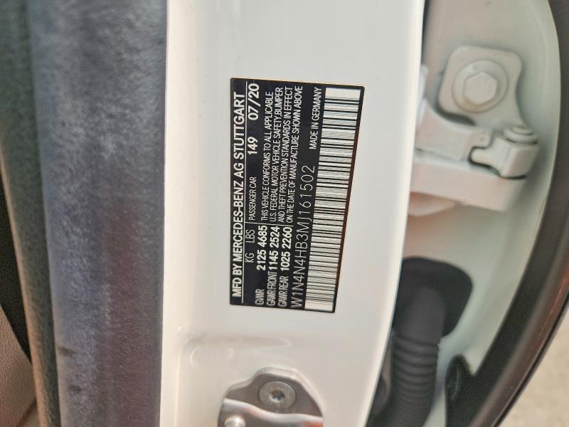 61559316 :رقم المزاد ، W1N4N4HB3MJ161502 vin ، 2021 Mercedes-benz Gla مزاد بيع