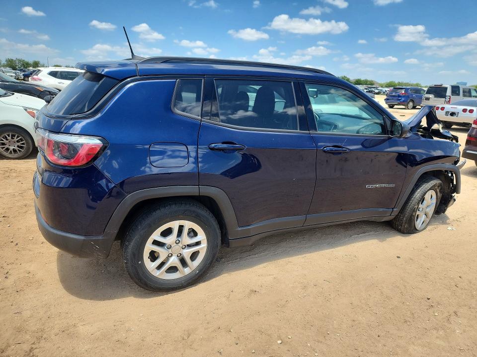 63017516 :رقم المزاد ، 3C4NJCAB3JT254861 vin ، 2018 Jeep Compass مزاد بيع