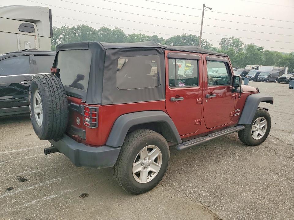 2010 Jeep Wrangler Unlimited მანქანა იყიდება აუქციონზე, vin: 1J4BA3H16AL176307, აუქციონის ნომერი: 61392626