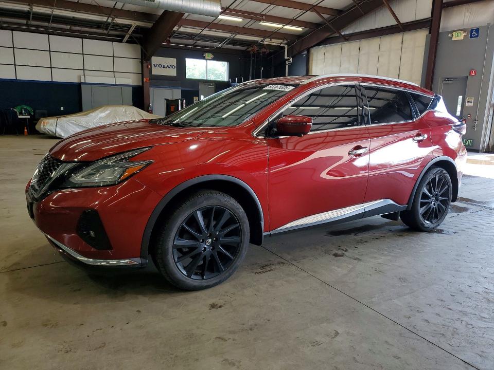 2019 Nissan Murano მანქანა იყიდება აუქციონზე, vin: 5N1AZ2MS4KN143844, აუქციონის ნომერი: 63361606