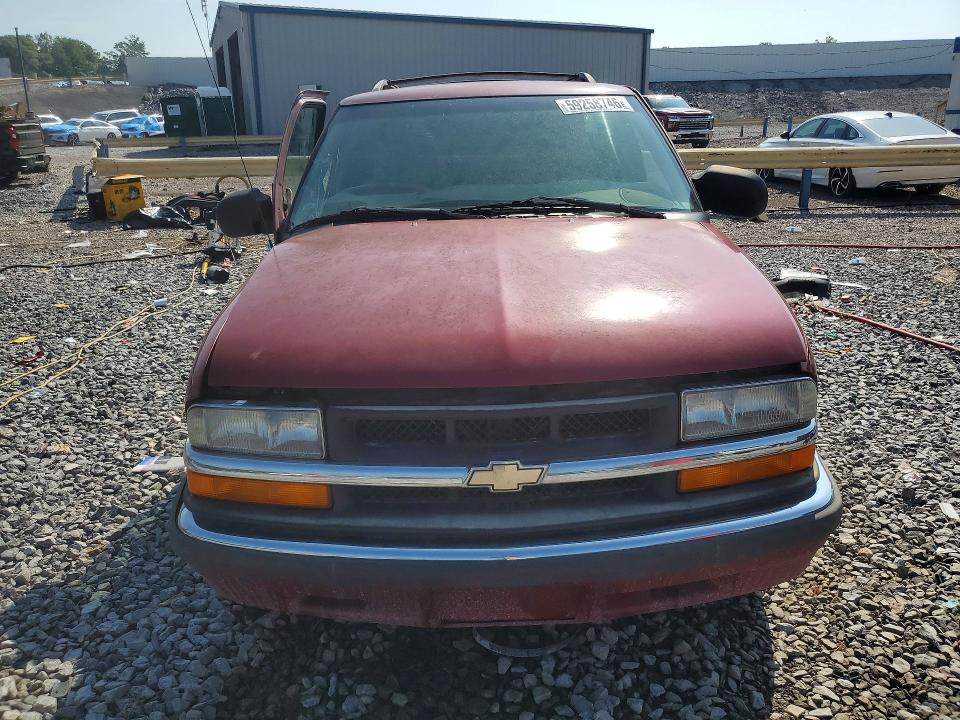 59258746 :رقم المزاد ، 1GNCS18W11K169995 vin ، 2001 Chevrolet Blazer مزاد بيع