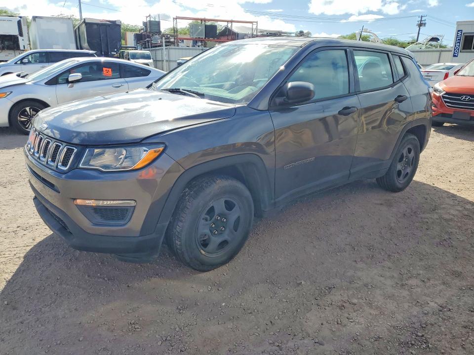 Продажа на аукционе авто 2018 Jeep Compass, vin: 3C4NJCAB8JT215005, номер лота: 62306196