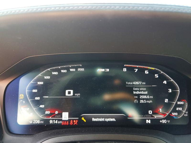 Aukcja sprzedaży 2021 Bmw M3, vin: WBS53AY01MFL44956, numer aukcji: 63196926