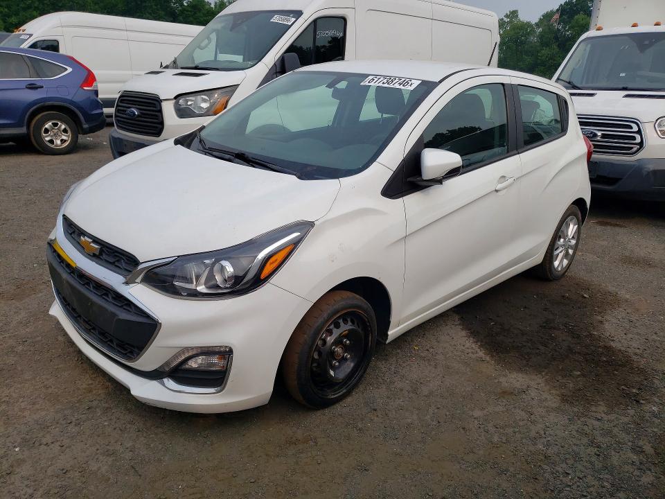 2021 Chevrolet Spark მანქანა იყიდება აუქციონზე, vin: KL8CD6SA0MC225624, აუქციონის ნომერი: 61738746