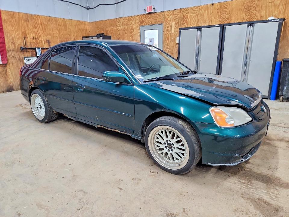 85614645 :رقم المزاد ، 2HGES15142H569361 vin ، 2002 Honda Civic مزاد بيع
