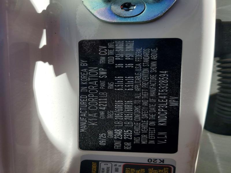 60793586 :رقم المزاد ، KNDCP3LE4T5328594 vin ، 2026 Kia Niro مزاد بيع