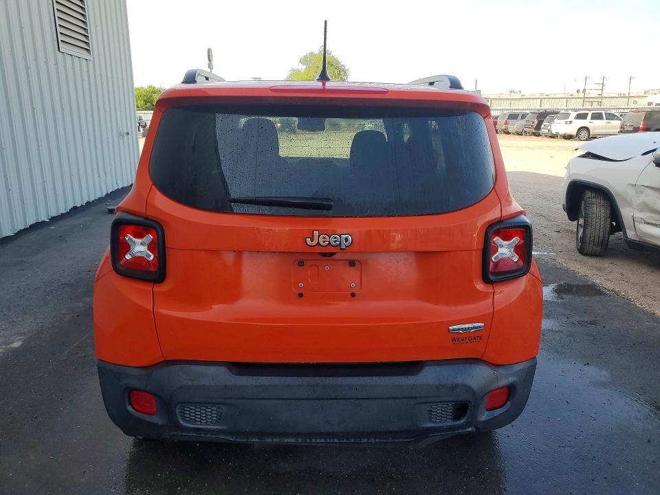 Продажа на аукционе авто 2016 Jeep Renegade, vin: ZACCJABT6GPE18316, номер лота: 60069436