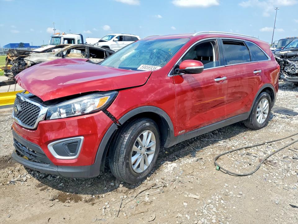 Auction sale of the 2018 Kia Sorento, vin: 5XYPGDA32JG420171, lot number: 59856936