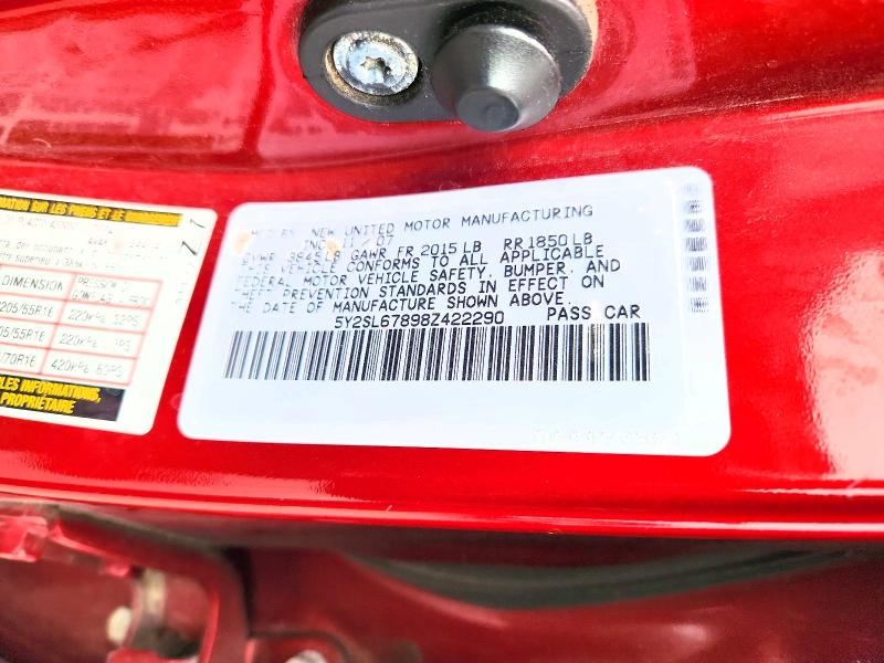 Aukcja sprzedaży 2008 Pontiac Vibe, vin: 5Y2SL67898Z422290, numer aukcji: 58870666