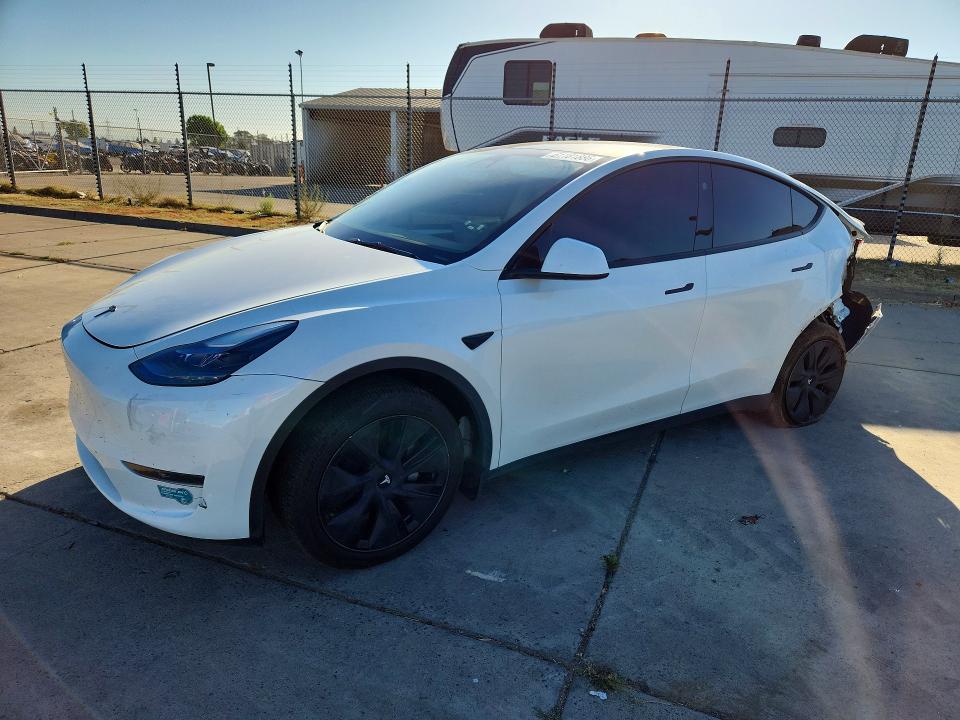 Продажа на аукционе авто 2025 Tesla Model Y, vin: 7SAYGDED4SF277419, номер лота: 61181886