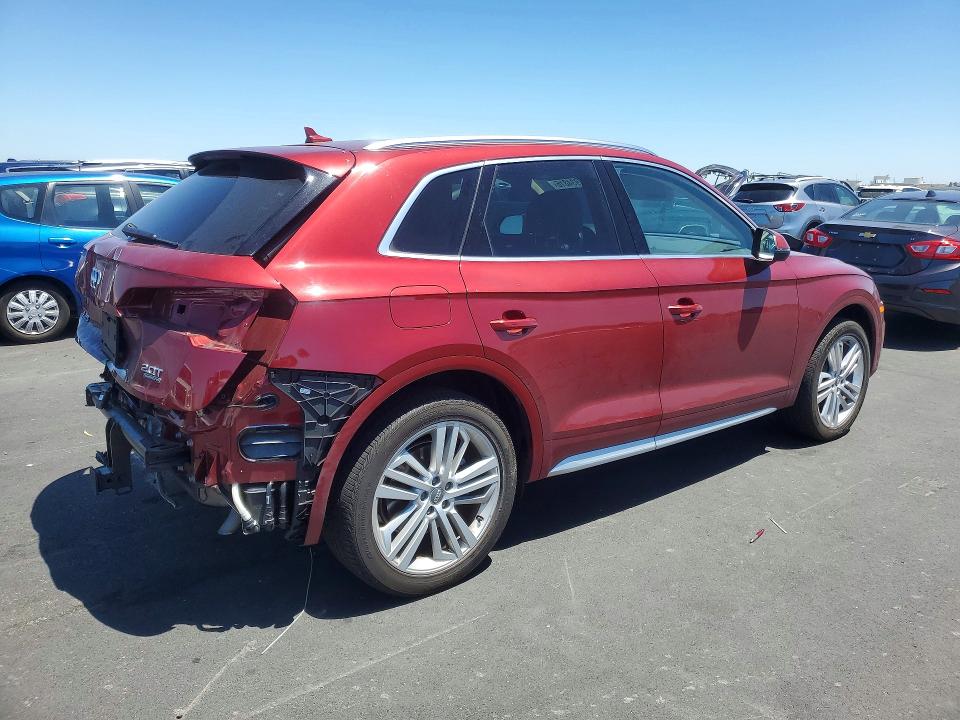 Продажа на аукционе авто 2018 Audi Q5, vin: WA1BNAFY4J2165224, номер лота: 57934816
