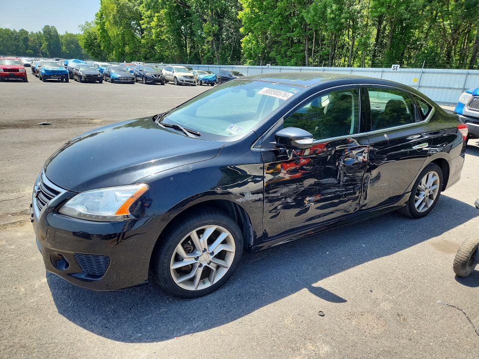2015 Nissan Sentra მანქანა იყიდება აუქციონზე, vin: 3N1AB7APXFY337019, აუქციონის ნომერი: 58890576