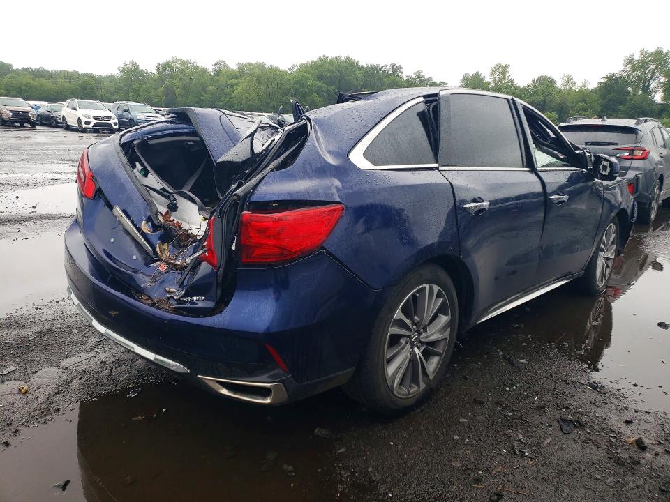 2018 Acura Mdx მანქანა იყიდება აუქციონზე, vin: 5J8YD4H51JL024856, აუქციონის ნომერი: 61294286