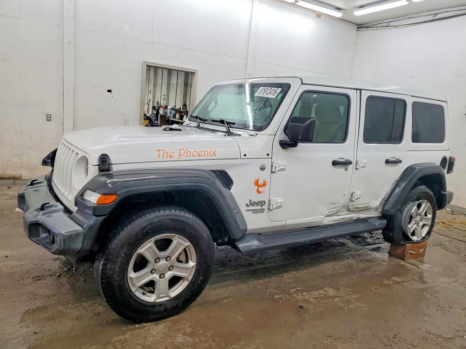 Продажа на аукционе авто 2021 Jeep Wrangler Unlimited, vin: 1C4HJXDN5MW636446, номер лота: 61912416