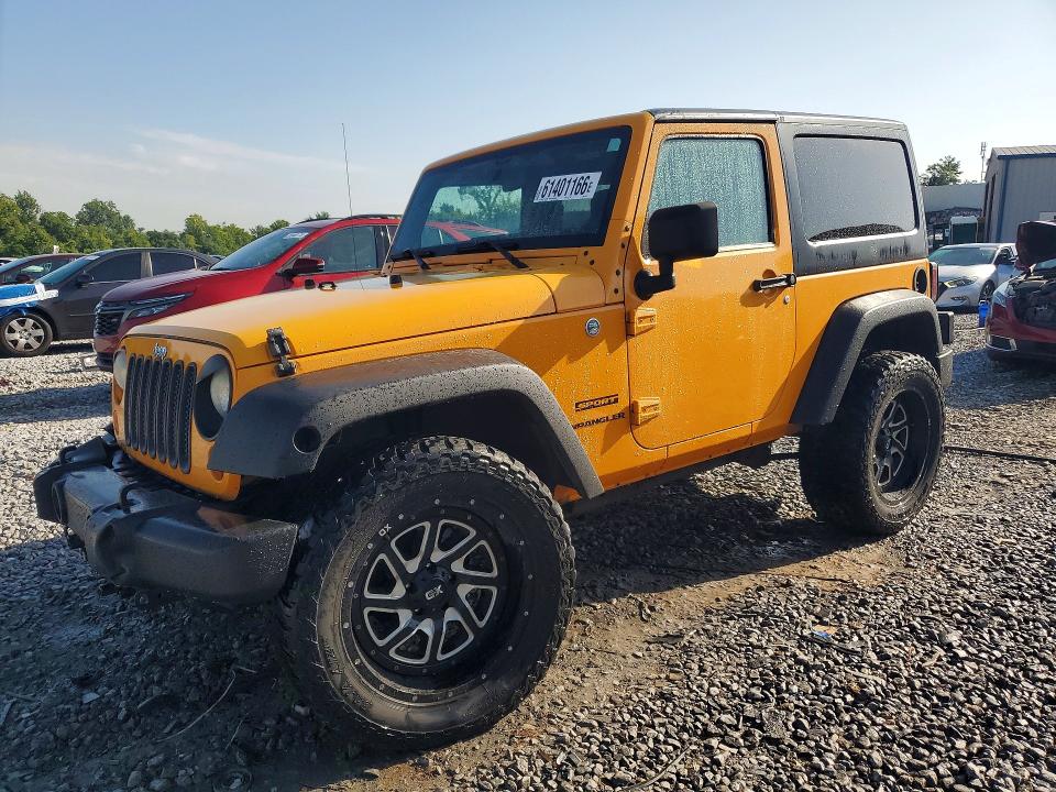 61401166 :رقم المزاد ، 1C4AJWAGXCL203111 vin ، 2012 Jeep Wrangler مزاد بيع