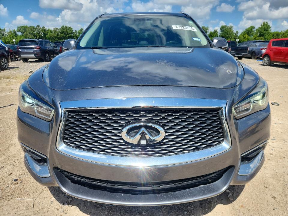 59920556 :رقم المزاد ، 5N1DL0MN0HC553462 vin ، 2017 Infiniti Qx60 مزاد بيع