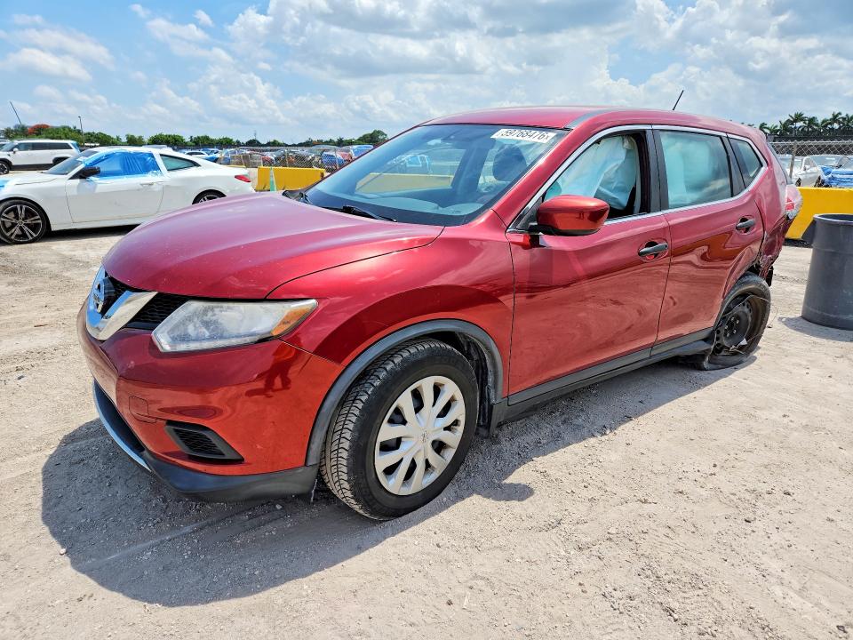 Продажа на аукционе авто 2016 Nissan Rogue, vin: KNMAT2MT1GP613869, номер лота: 59768476