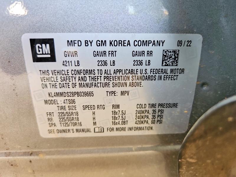 63213926 :رقم المزاد ، KL4MMDS28PB039665 vin ، 2023 Buick Encore Gx مزاد بيع