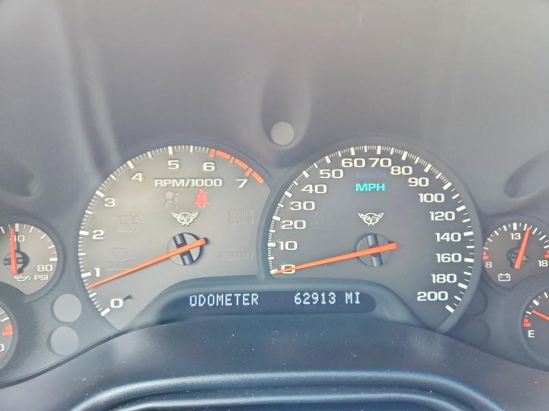 61796786 :رقم المزاد ، 1G1YY22G5W5107552 vin ، 1998 Chevrolet Corvette مزاد بيع