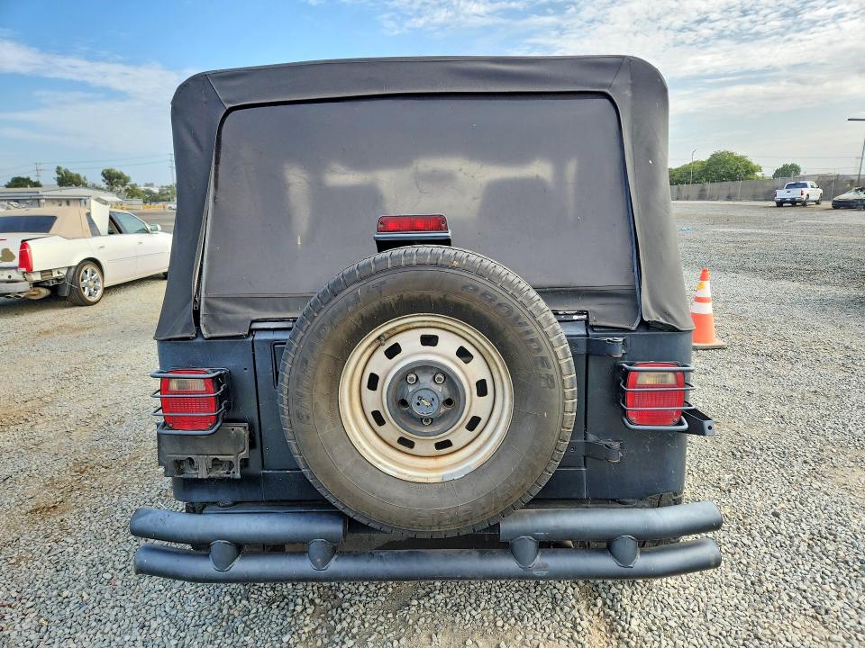 61455916 :رقم المزاد ، 1J4FY19P9SP255016 vin ، 1995 Jeep Wrangler / Yj مزاد بيع