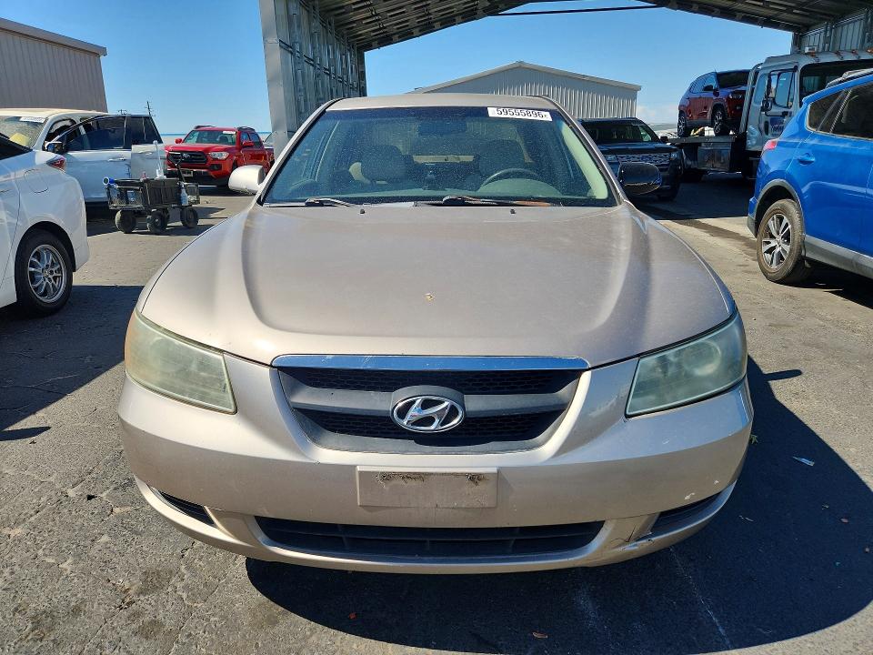 2007 Hyundai Sonata მანქანა იყიდება აუქციონზე, vin: 5NPET46C17H254576, აუქციონის ნომერი: 59555896