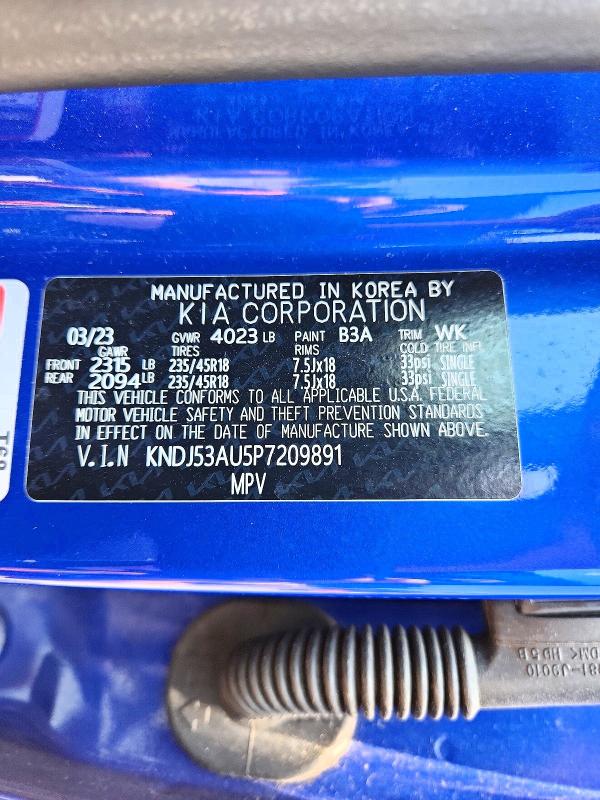 Aukcja sprzedaży 2023 Kia Soul, vin: KNDJ53AU5P7209891, numer aukcji: 61987466