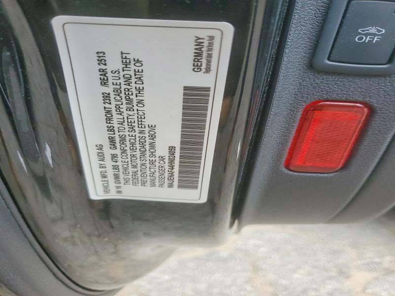 2017 Audi A4 მანქანა იყიდება აუქციონზე, vin: WAUENAF44HN024059, აუქციონის ნომერი: 61702056