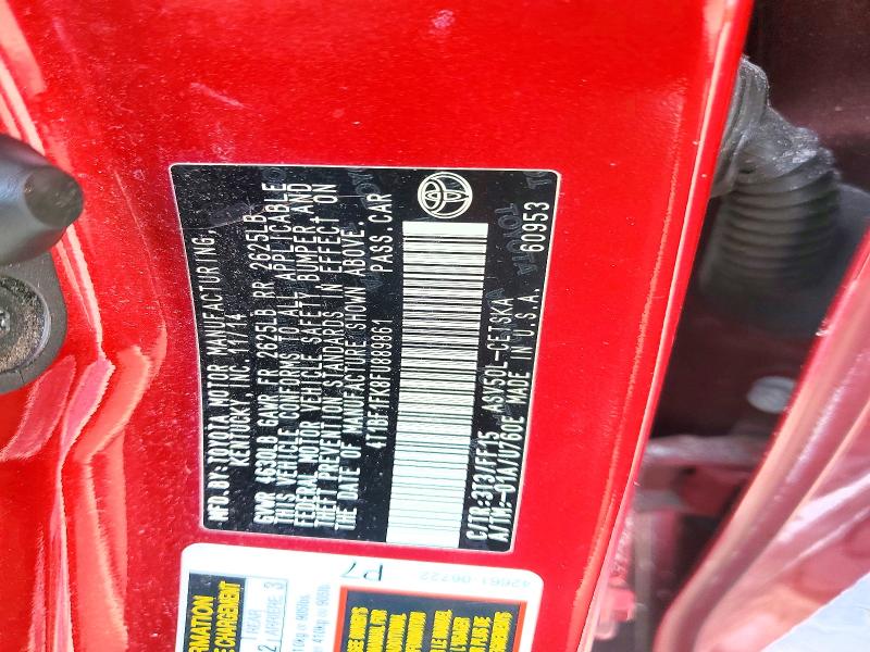 2015 Toyota Camry მანქანა იყიდება აუქციონზე, vin: 4T1BF1FK8FU889861, აუქციონის ნომერი: 60654586