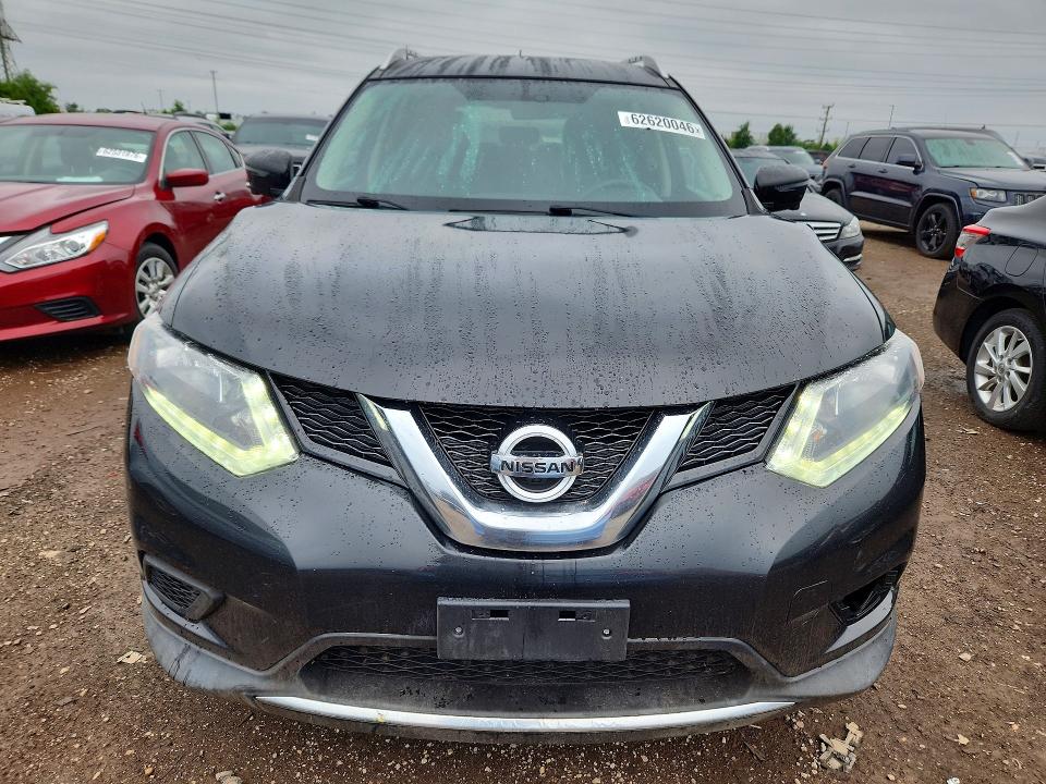Продаж на аукціоні авто 2016 Nissan Rogue, vin: KNMAT2MV9GP727099, номер лоту: 62620046