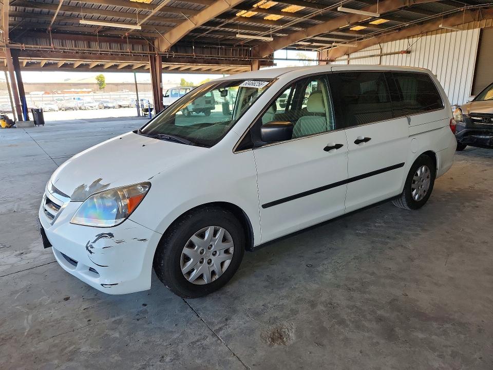 60466256 :رقم المزاد ، 5FNRL38227B022003 vin ، 2007 Honda Odyssey مزاد بيع