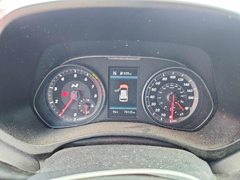 2020 Hyundai Veloster N მანქანა იყიდება აუქციონზე, vin: KMHT36AH1LU006006, აუქციონის ნომერი: 61232036