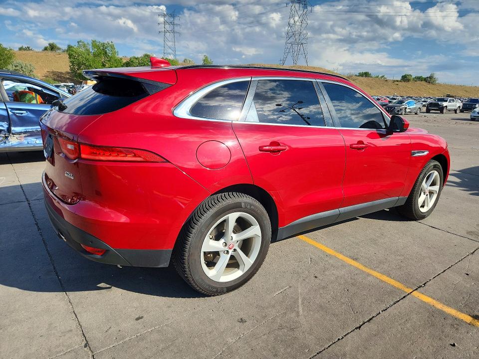 Продаж на аукціоні авто 2019 Jaguar F-pace, vin: SADCJ2FX7KA606083, номер лоту: 61575976