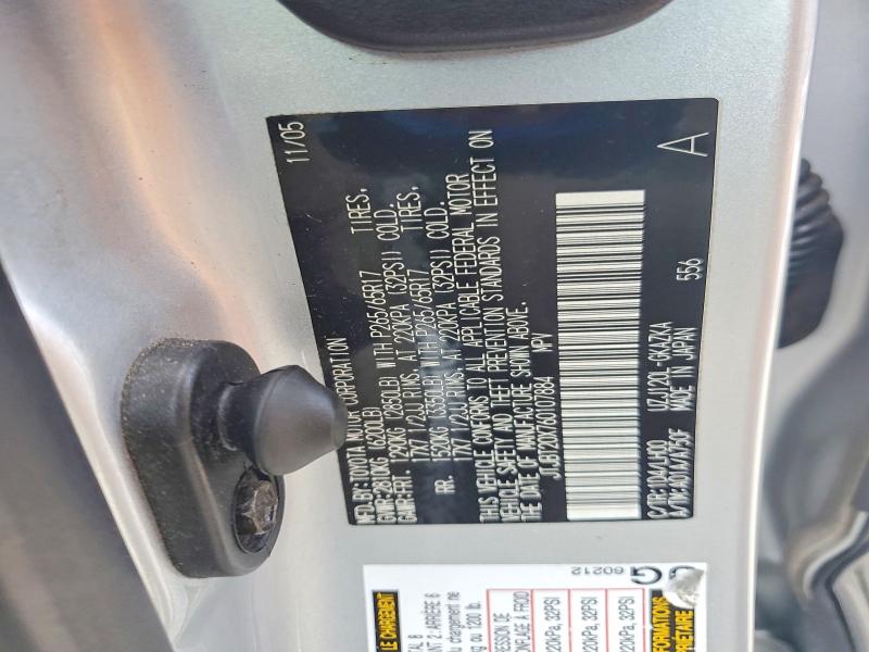 63177766 :رقم المزاد ، JTJBT20X760107884 vin ، 2006 Lexus Gx مزاد بيع