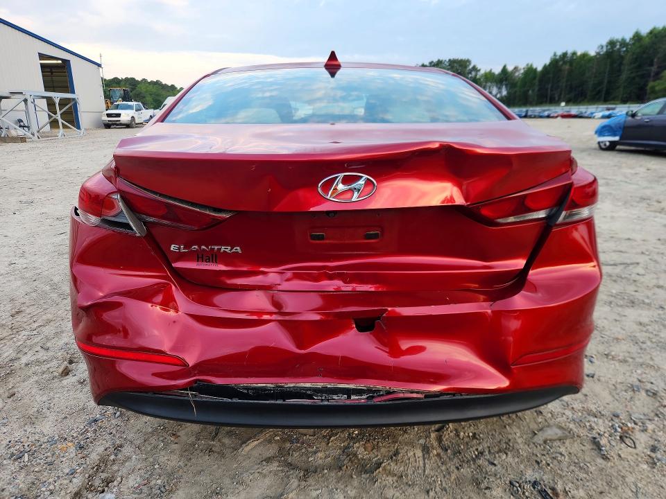 61015906 :رقم المزاد ، 5NPD84LFXHH199543 vin ، 2017 Hyundai Elantra مزاد بيع